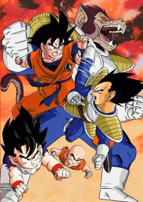 DRAGON BALL Z GOKU VS VEGETA 3D EFFECT N