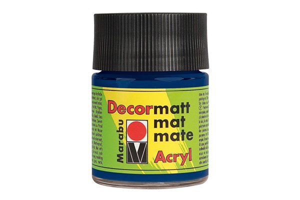 Decormatt 50ml 053 m.blå