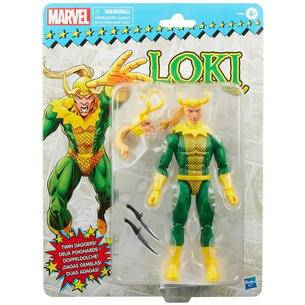 MARVEL LEGENDS VINTAGE LOKI AF