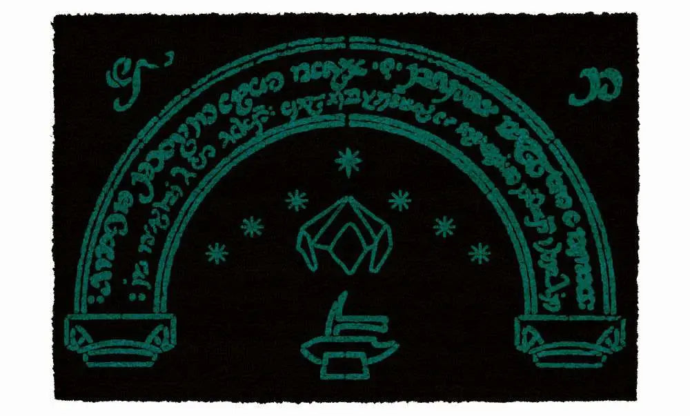 LOTR MORIA GATE 60X40 DOORMAT