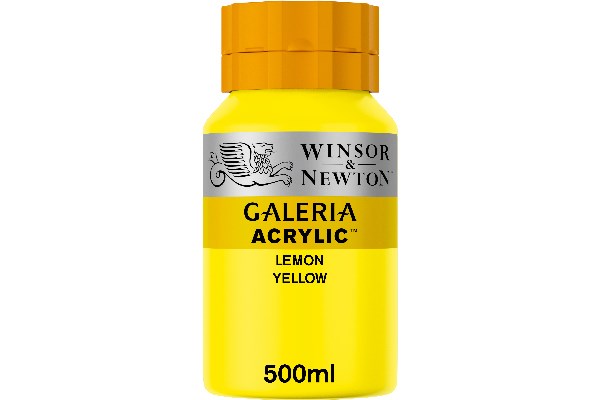 Galeria Acrylic 500Ml Lemon Yellow 346