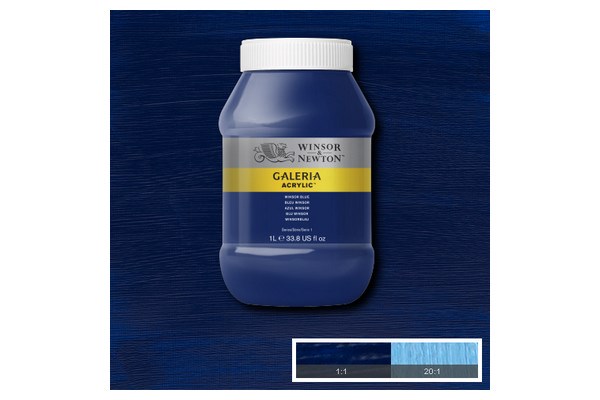 Galeria Acrylic 1L Winsor Bleue 706