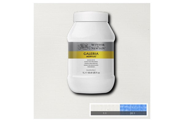 Galeria Acrylic 1L Mixing White 415