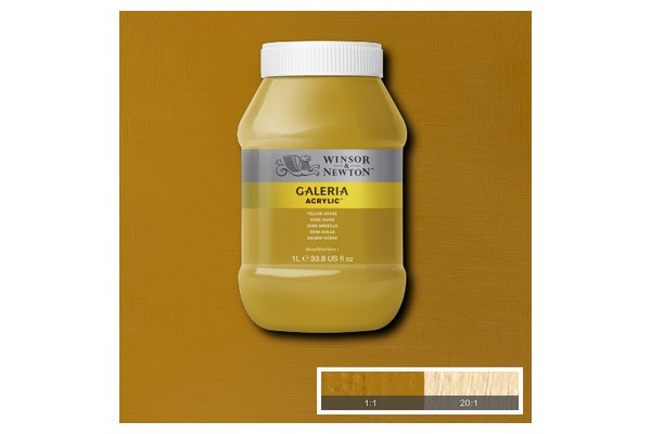 Galeria Acrylic 1L Yellow Ochre 744