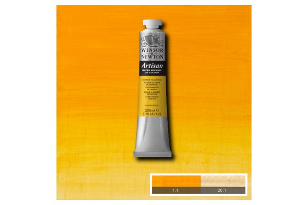 Artisan water mix oil 200ml cad. yellow hue 109