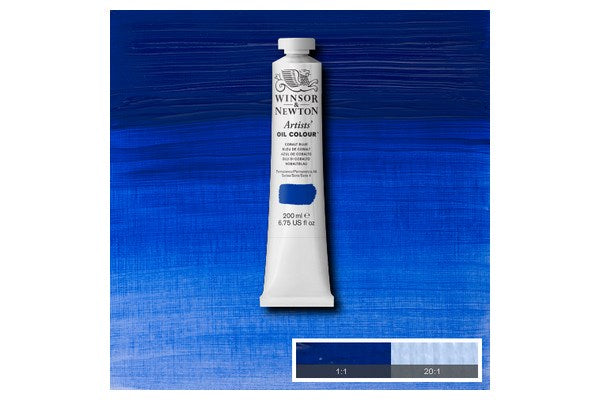 Artists oil colour 200ml cobal blue 178