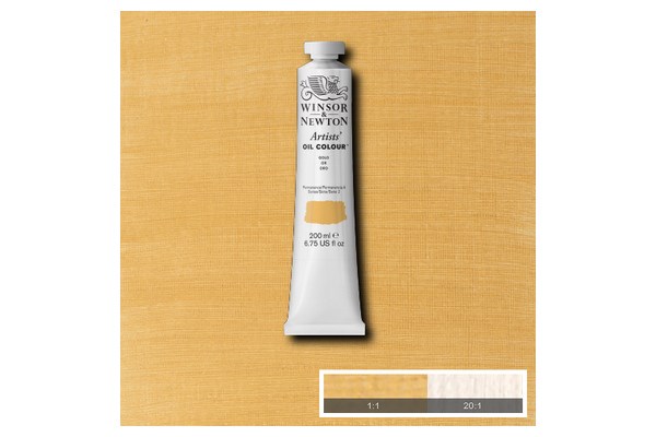 Artists oil colour 200ml gold 283