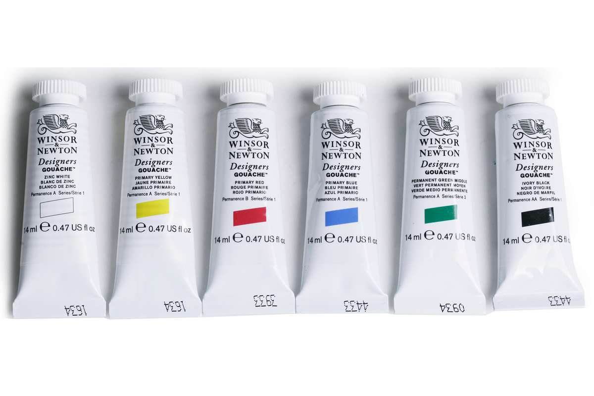 Designers Gouache primary set 6x14ml