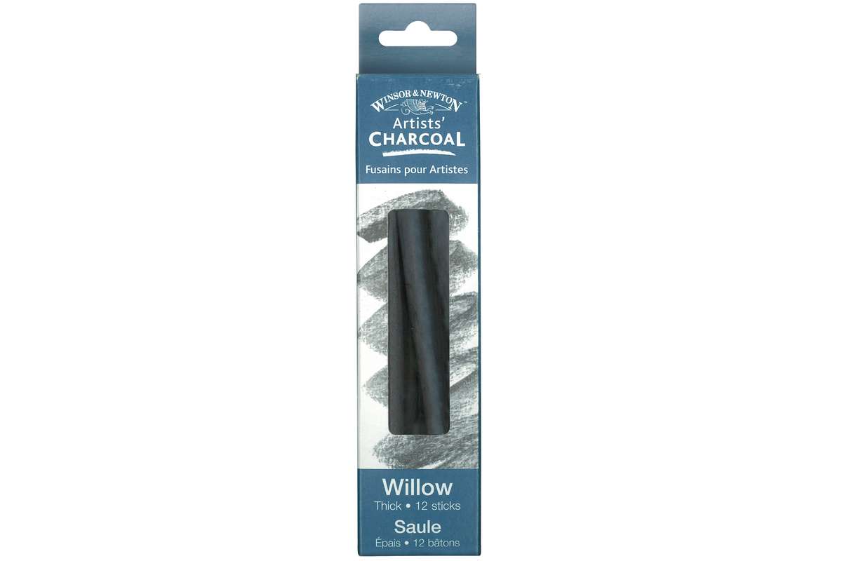 Willow charcoal thick 12pcs