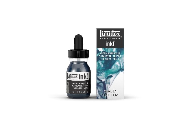 Ink 30ml Muted collection turquoise