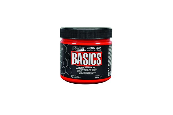 Basics 946Ml Cadmium Red Medium Hue 151