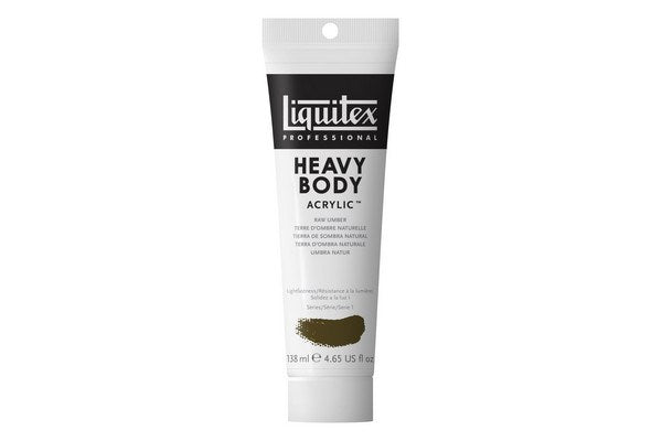 Heavy Body 138ml Raw umber row