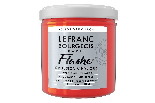 Flashe Acrylic 125ml Red Vermilion 393