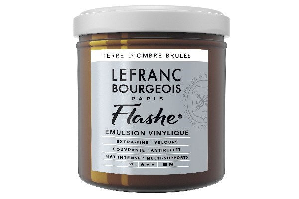 Flashe Acrylic 125ml Burnt Umber 477