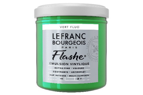 Flashe Acrylic 125ml Fluroescent Green 565