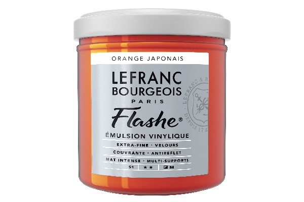 Flashe Acrylic 125ml Japanese Orange 476