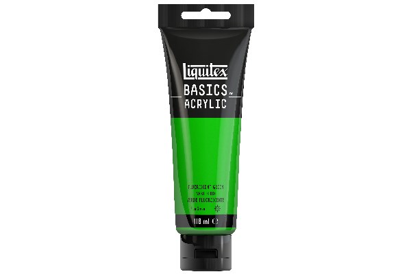 Basics 118ml Fluorecent Green 985