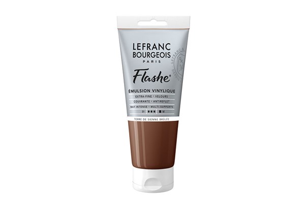 Flashe acrylic 80ml burnt sienna