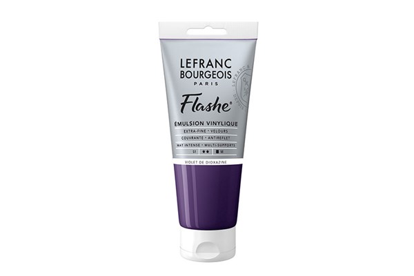 Flashe acrylic 80ml dioxazine violet