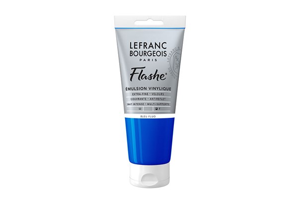 Flashe acrylic 80ml flourescent blue