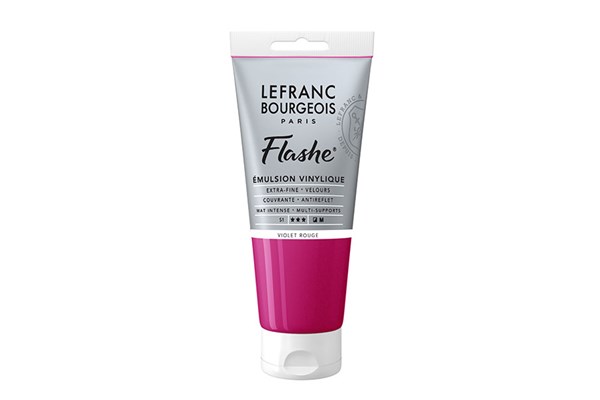 Flashe acrylic 80ml red violet