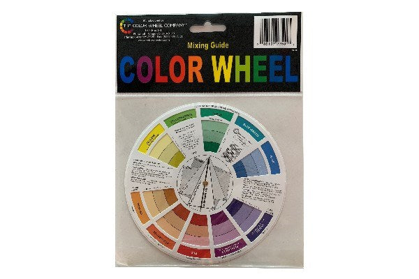 Artist`s pocket colour wheel