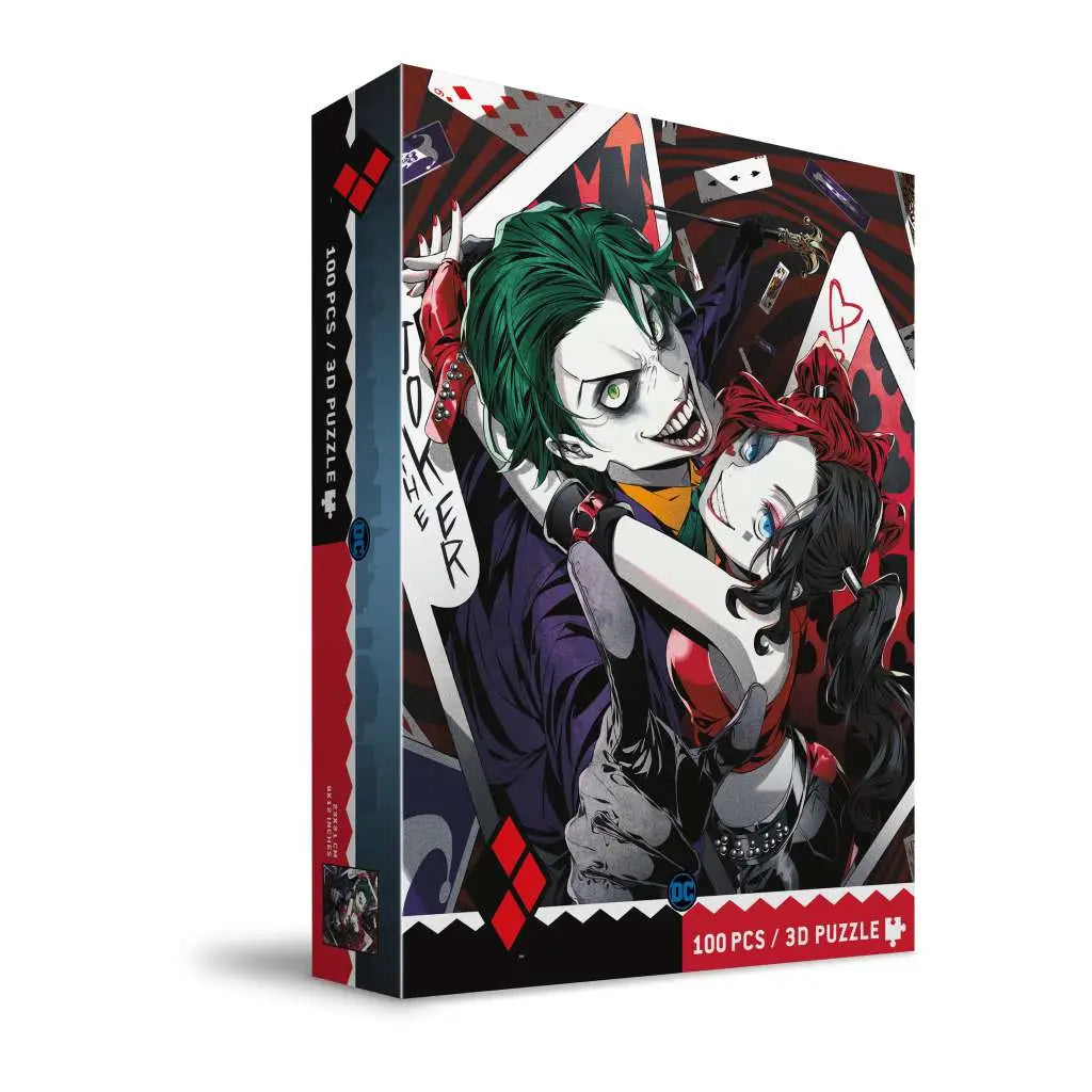 JOKER&HARLEY QUINN MANGA 3D 100 PCS PUZZ