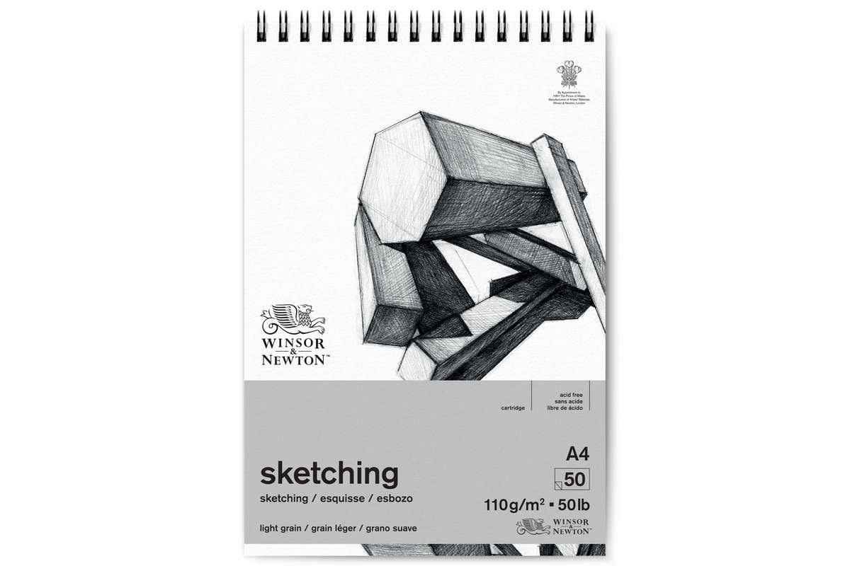 Sketch pad 110g A4, 50 pages