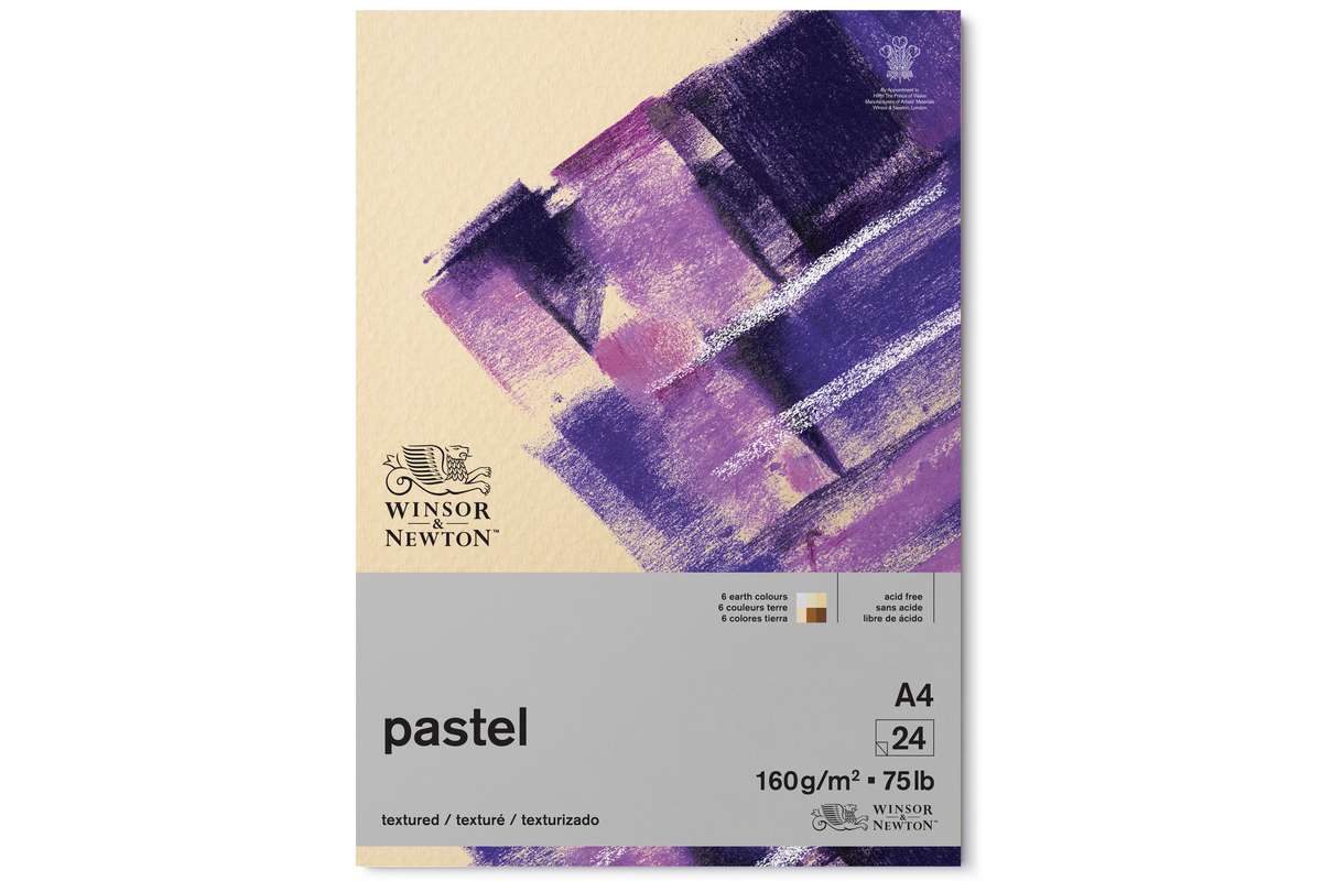 Pastel pad earth 160g A4, 24 pages