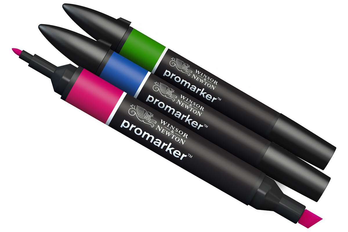 Promarker 3pcs vibrant tones 1 set