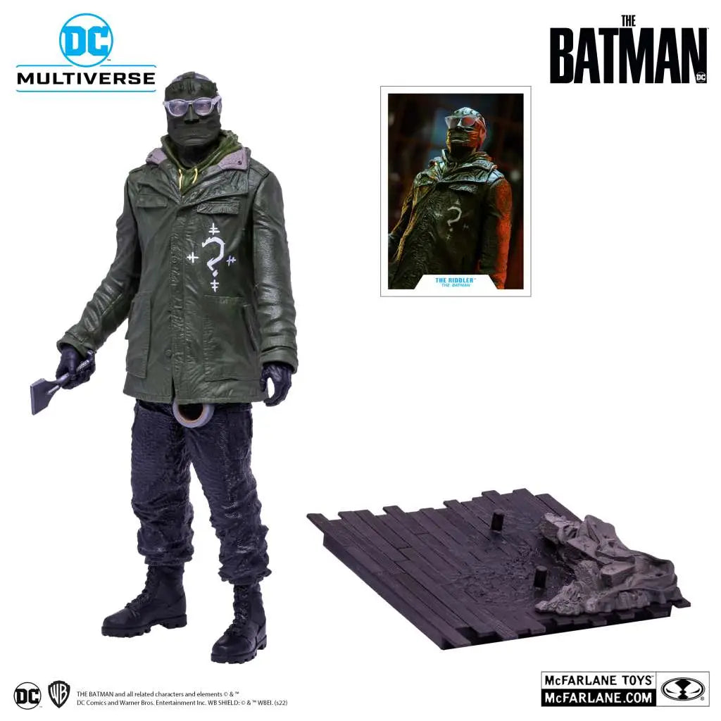 THE BATMAN RIDDLER 12INCH POSED STATUE