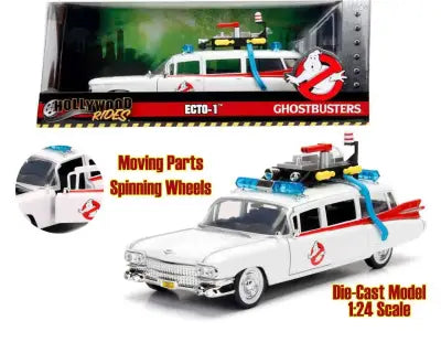 GHOSTBUSTERS ECTO 1 1/24 DIECAST MODEL