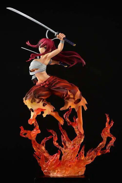 FAIRY TAIL ERZA SAMURAI KURENAI STATUE