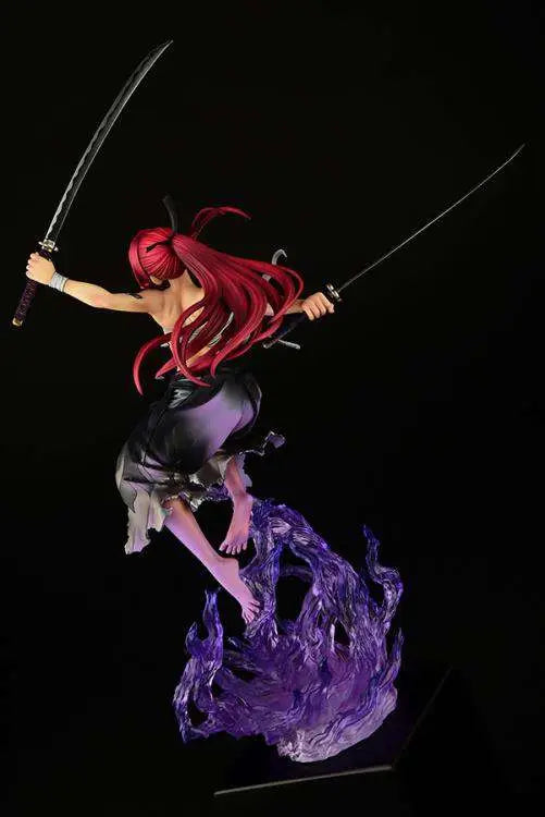 FAIRY TAIL ERZA SAMURAI  SHIKKOKU STATUE