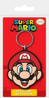 SUPER MARIO MARIO RUBBER KEYCHAIN