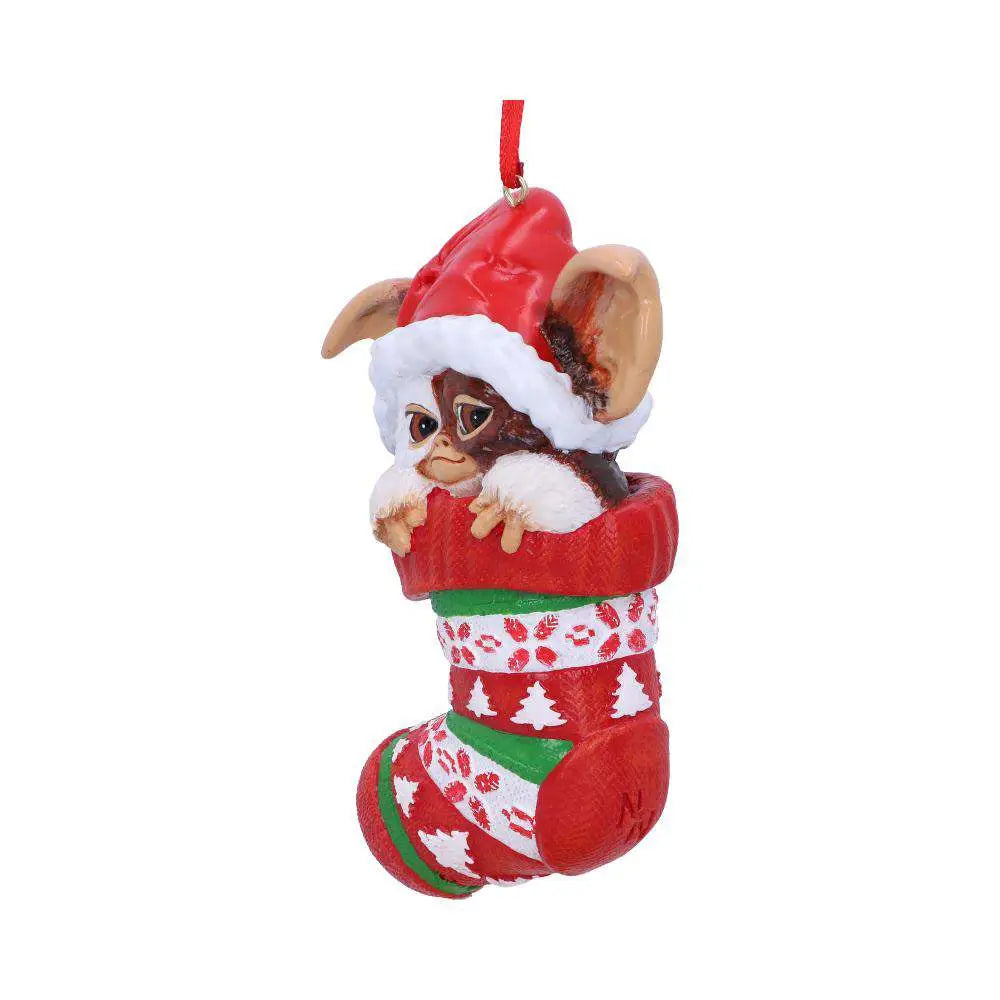 GREMLINS GIZMO IN STOCKING ORNAMENT