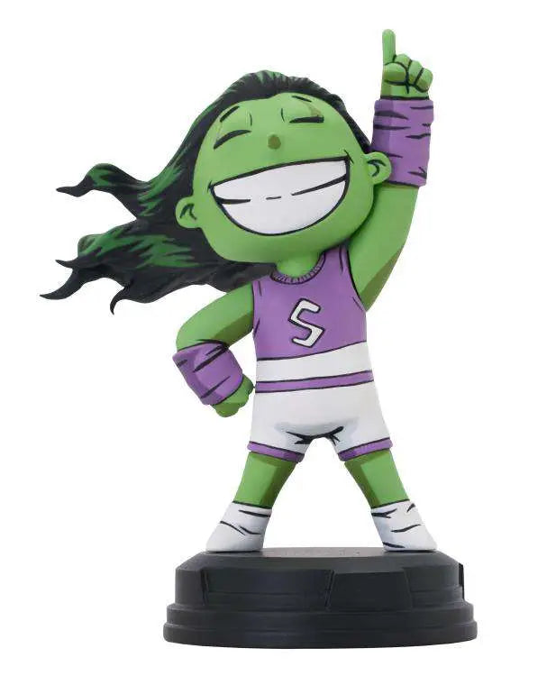 MARVEL ANIMATED-STYLE SHE-HULK STATUE