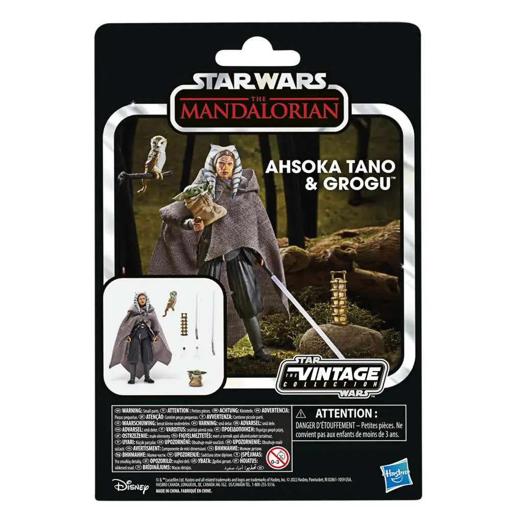 SW VINTAGE AHSOKA TANO & GROGU LTD ED AF