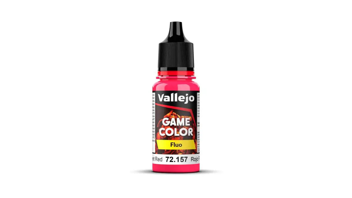 GAME COLOR 72157 FLUORESCENT RED