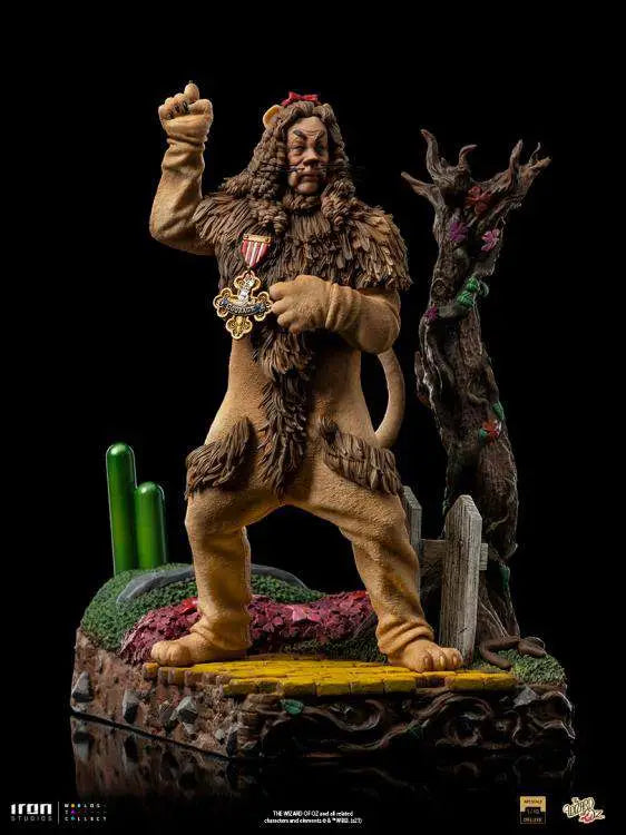 WIZARD OF OZ CROWARD LION 1/10 DLX STAT