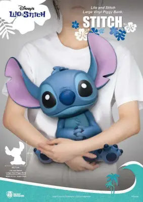 STITCH LARGE VINYL PIGGY BANK