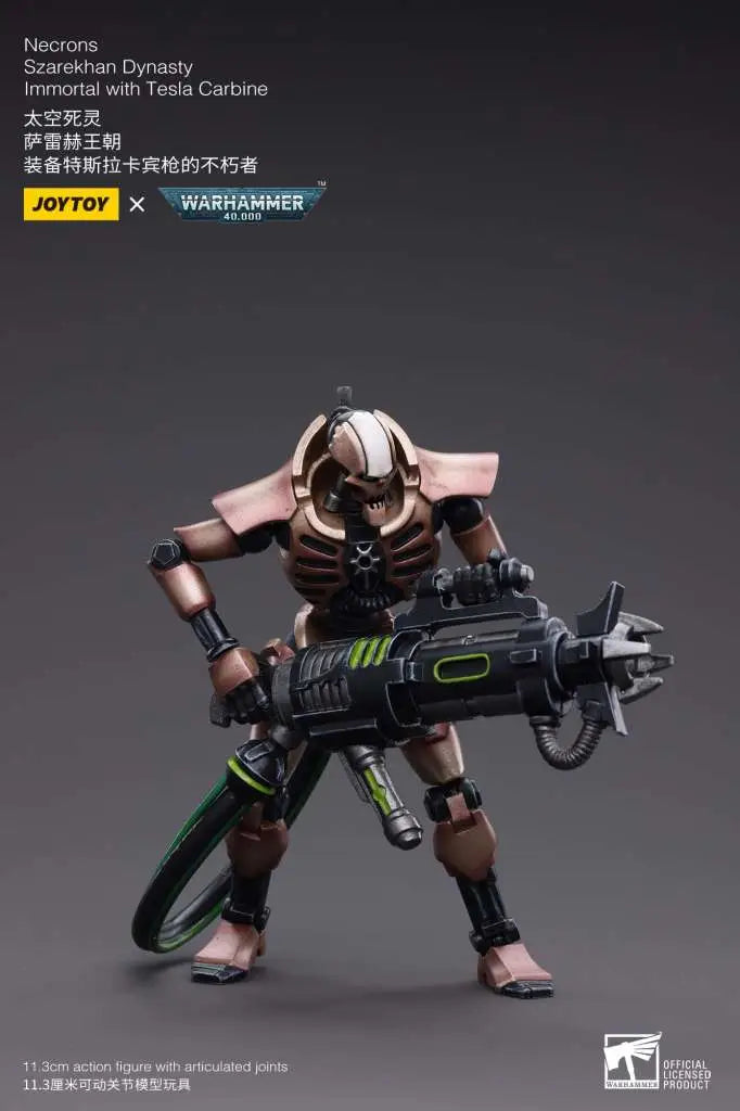 WH40K NECRONS IMMORT WITH TESLA CARBINE