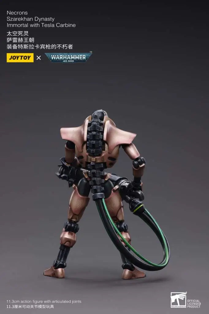 WH40K NECRONS IMMORT WITH TESLA CARBINE