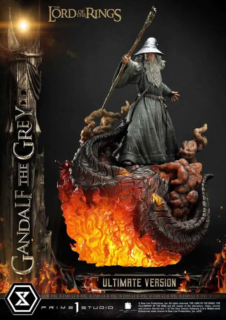 LOTR GANDALF THE GREY ULTIM VER STATUE