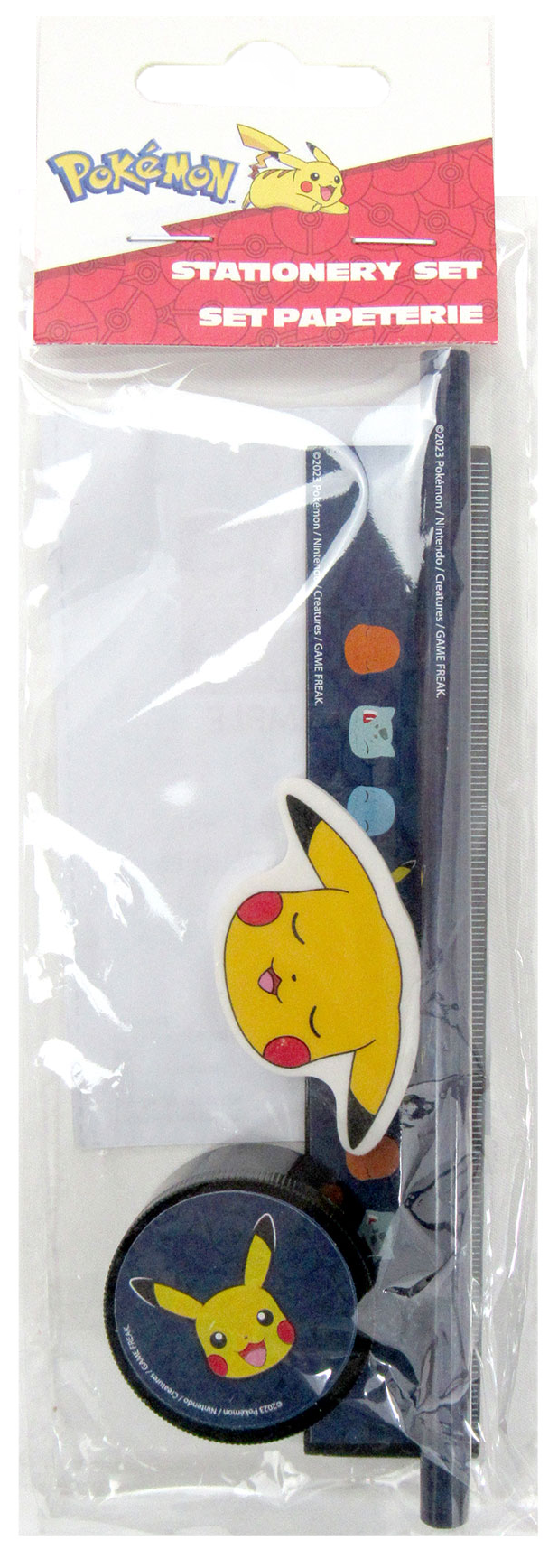 POKEMON - Starter - Stationery Set - 4pc.