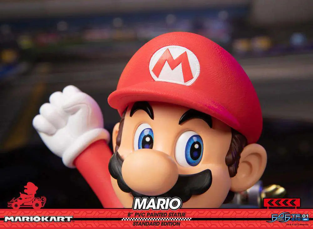 MARIO KART MARIO PVC PAINTED STATUE