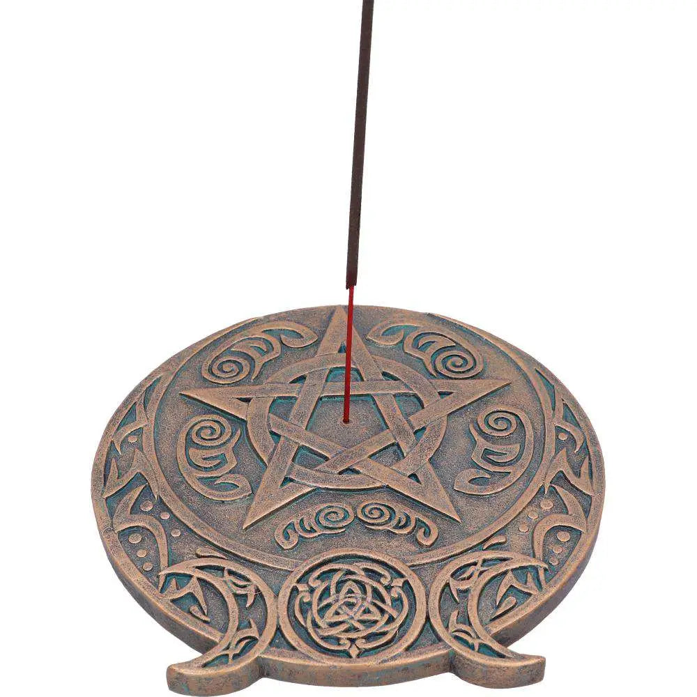 TRIPLE MOON FRAGRANCE INCENSE BURNER