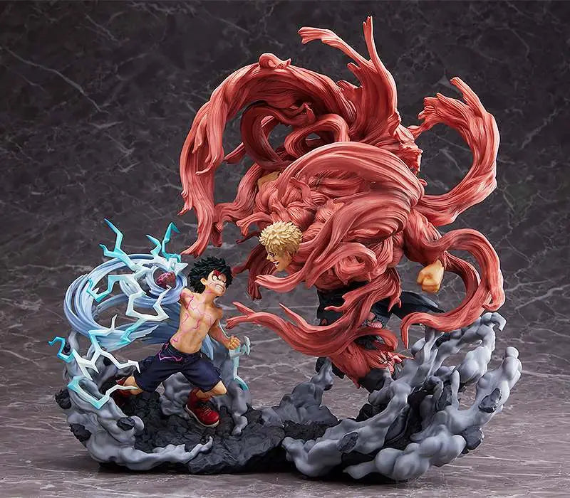 MY HERO ACADEMIA MIDORIYA VS MUSCULAR ST