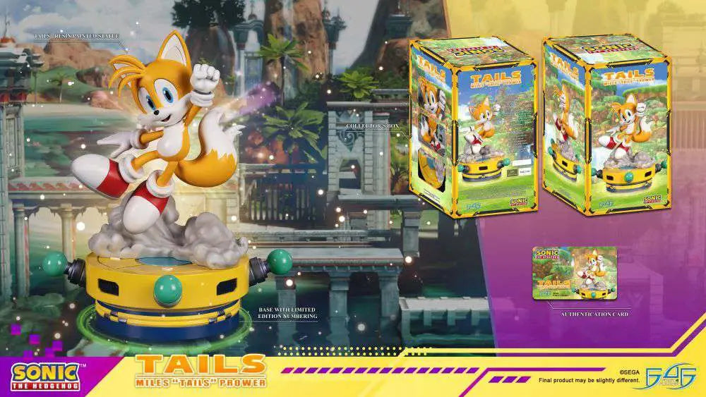 SONIC THE HEDGRHOG TAILS RESIN STATUE