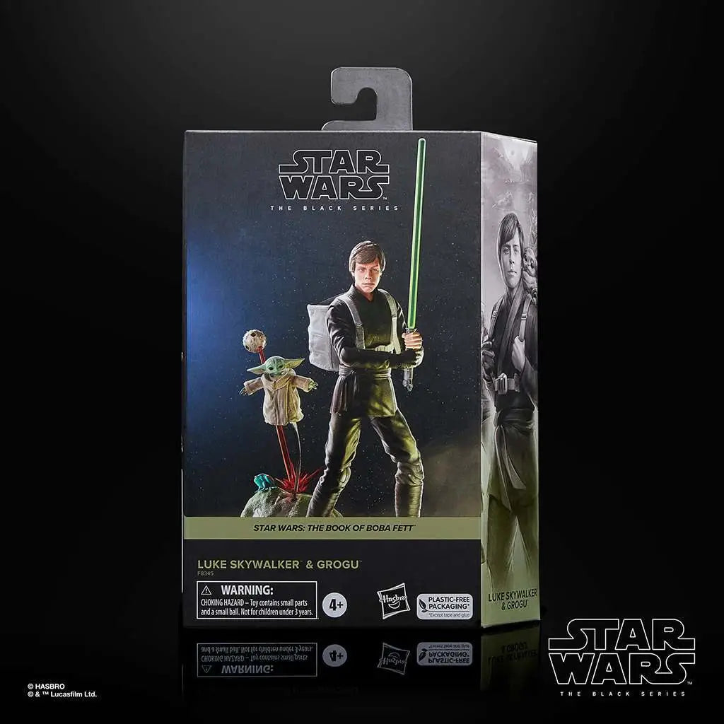 SW BLACK SERIES TBOBF LUKE & GROGU AF